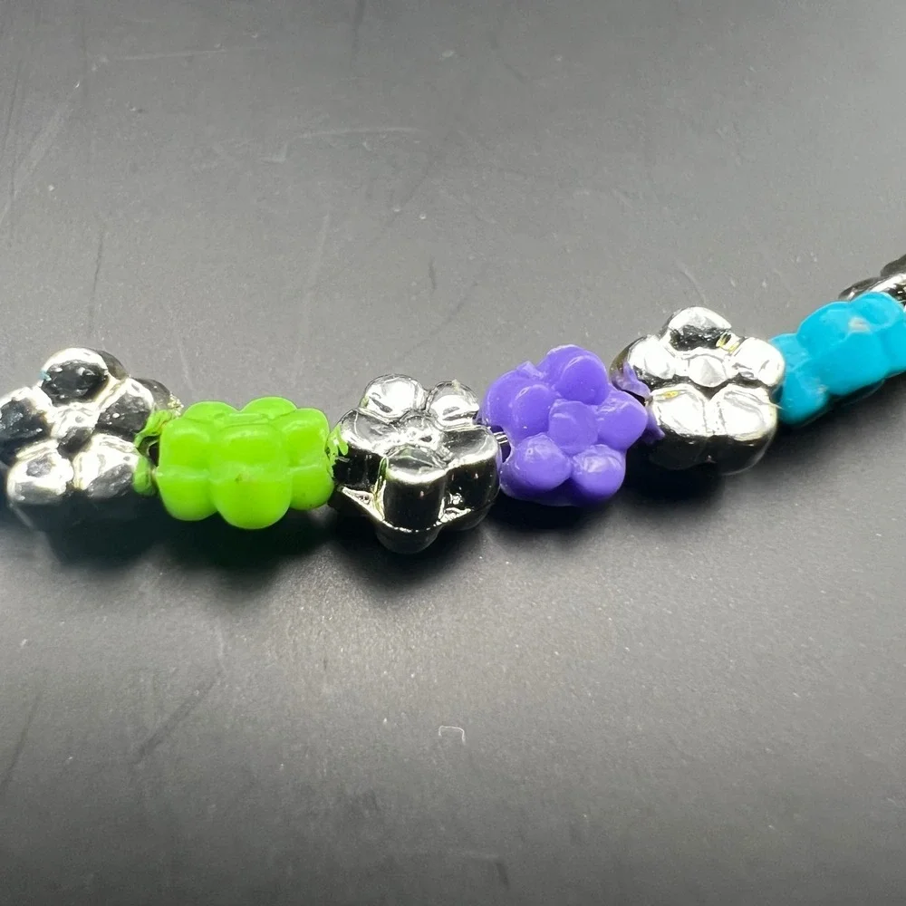 Lot of 2 L.J. Kids & Co Beaded Jewelry Vintage‎ 90s NOS Lucite Made in China